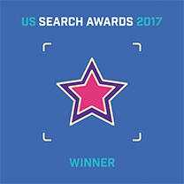 US Search Awards 17 Winner