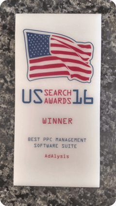 Adalysis Wins Best PPC Management Software Suite at US Search Awards thumbnail